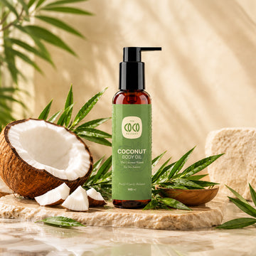 Body Oil – Virgin Coconut Oil + Tea Tree