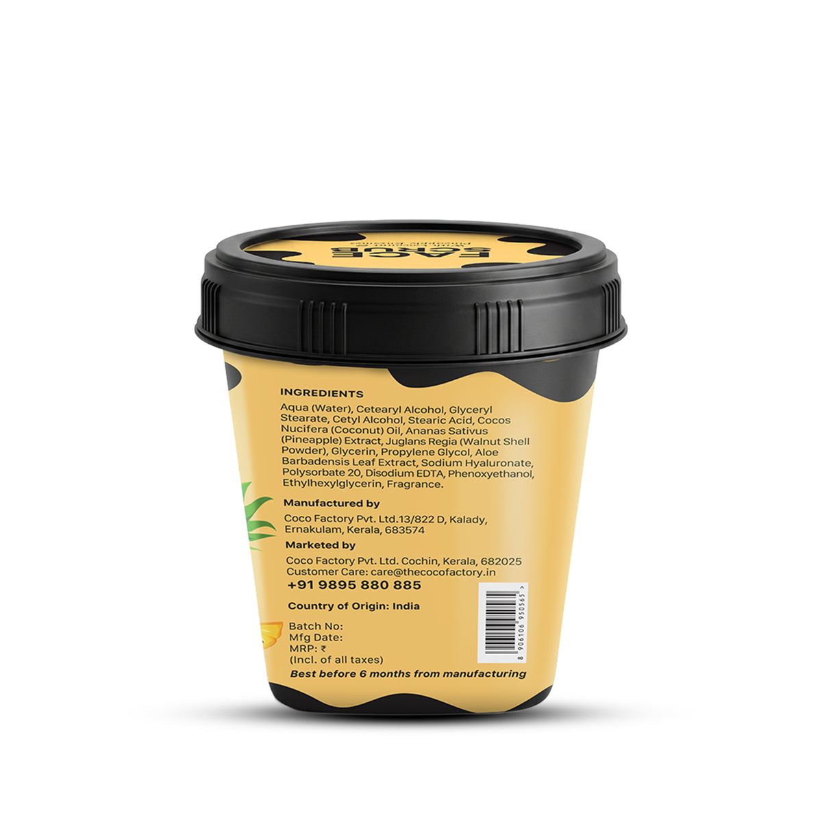 Coconut Pineapple Face Scrub