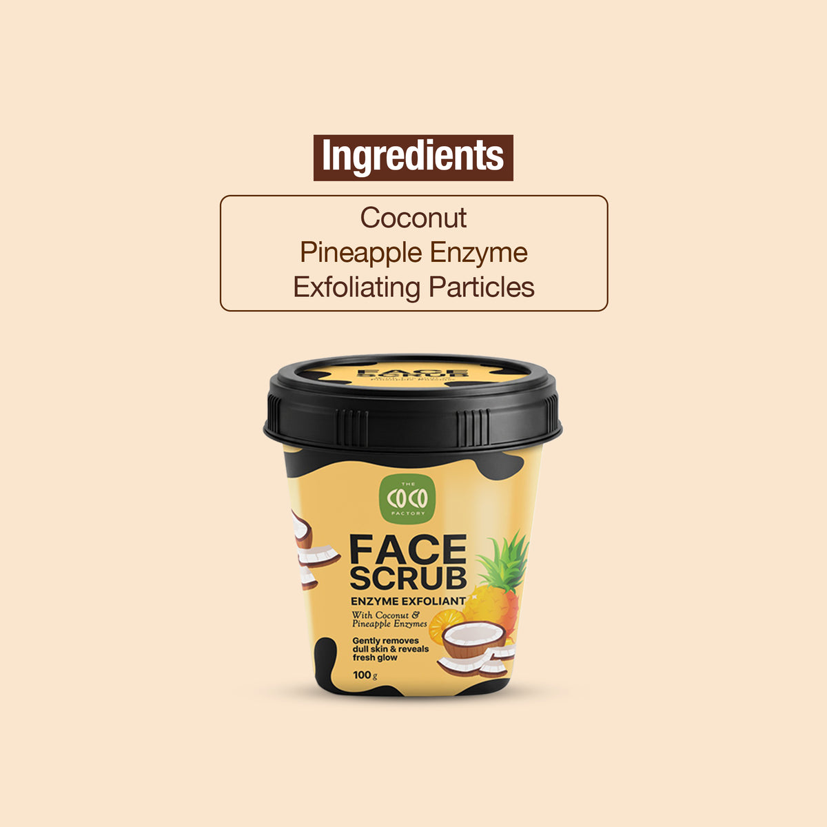 Coconut Pineapple Face Scrub