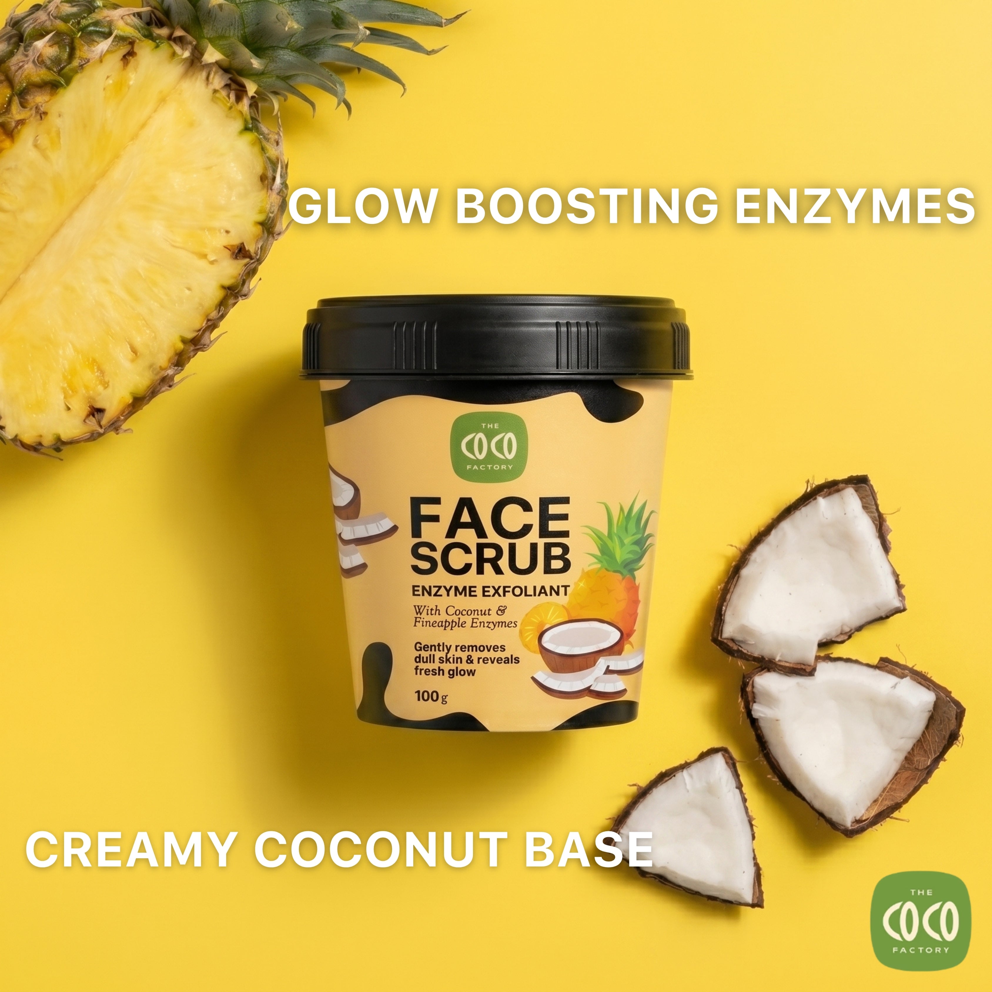 Coconut Pineapple Face Scrub