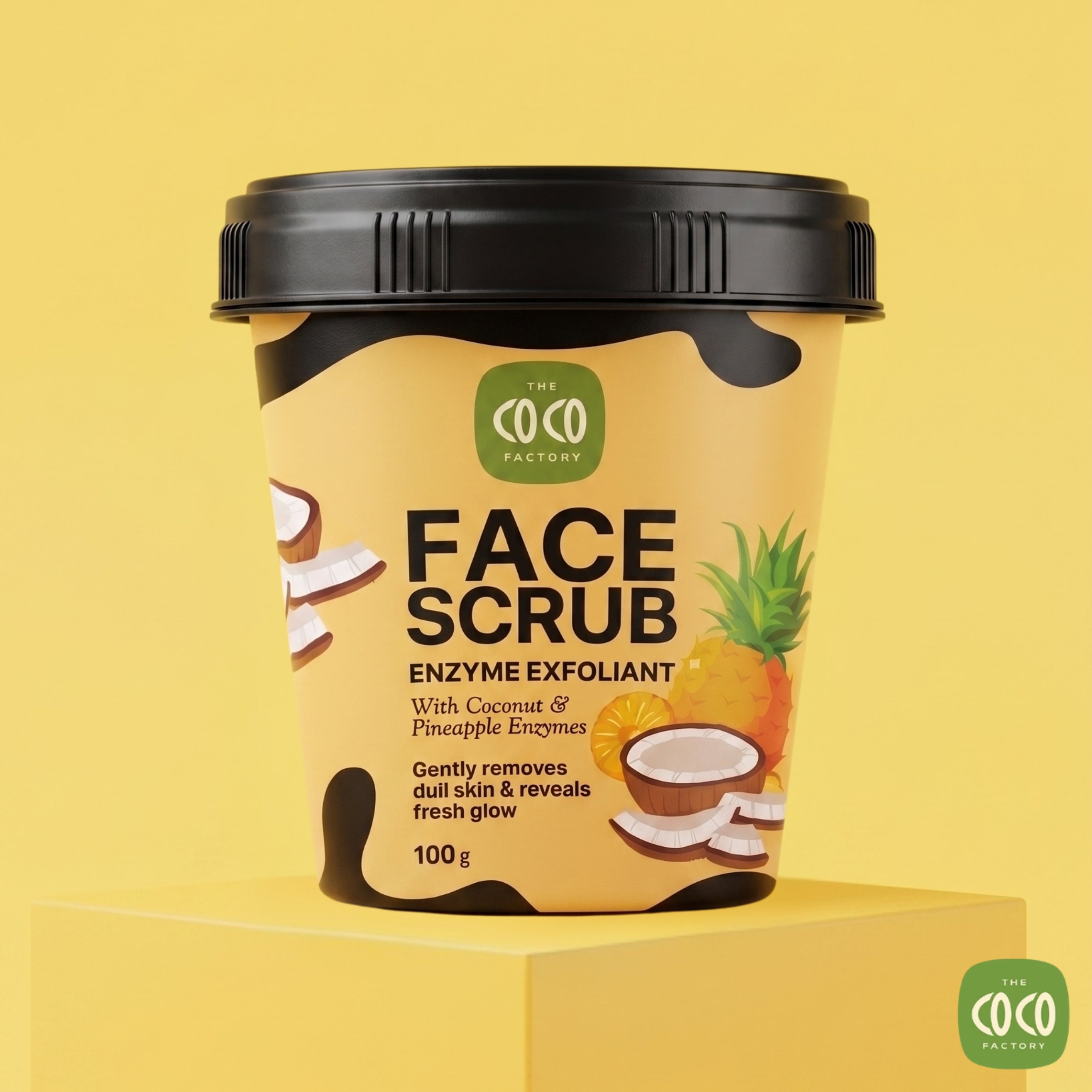 Coconut Pineapple Face Scrub