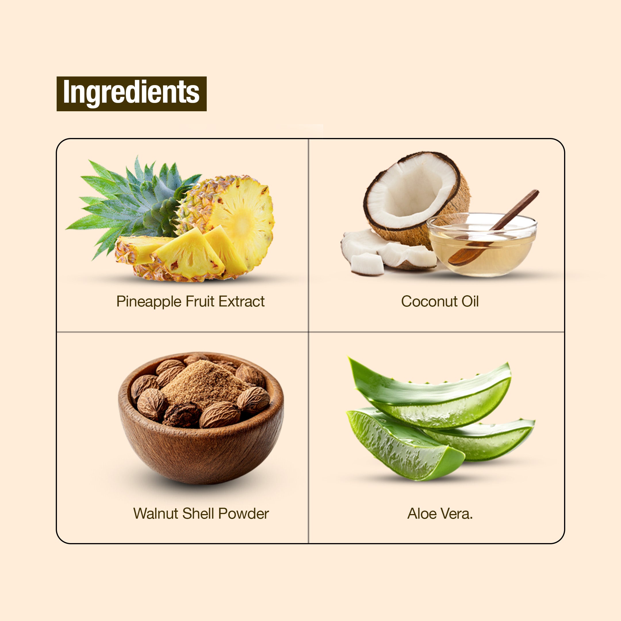 Coconut Pineapple Body Scrub
