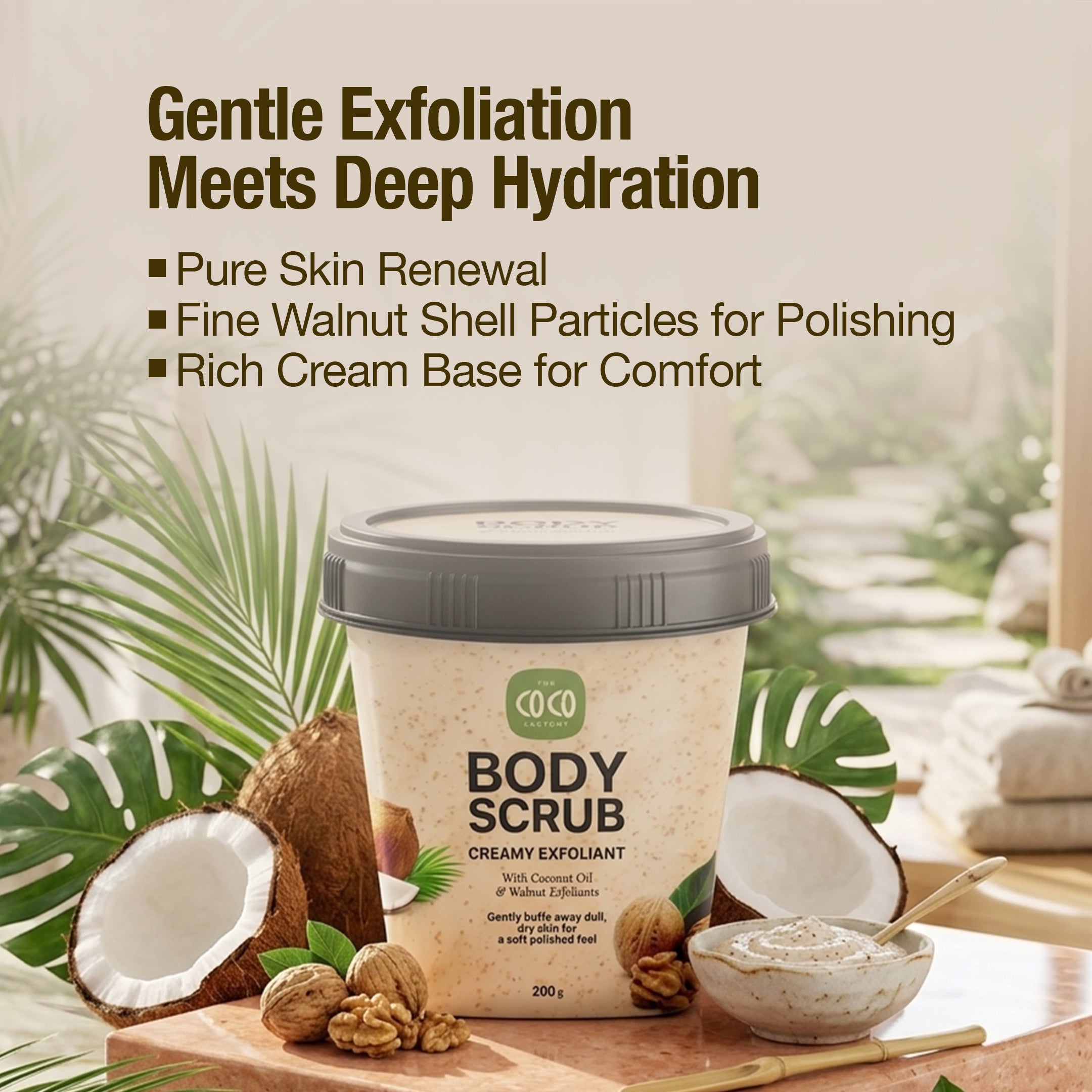 Coconut Cream Body Scrub