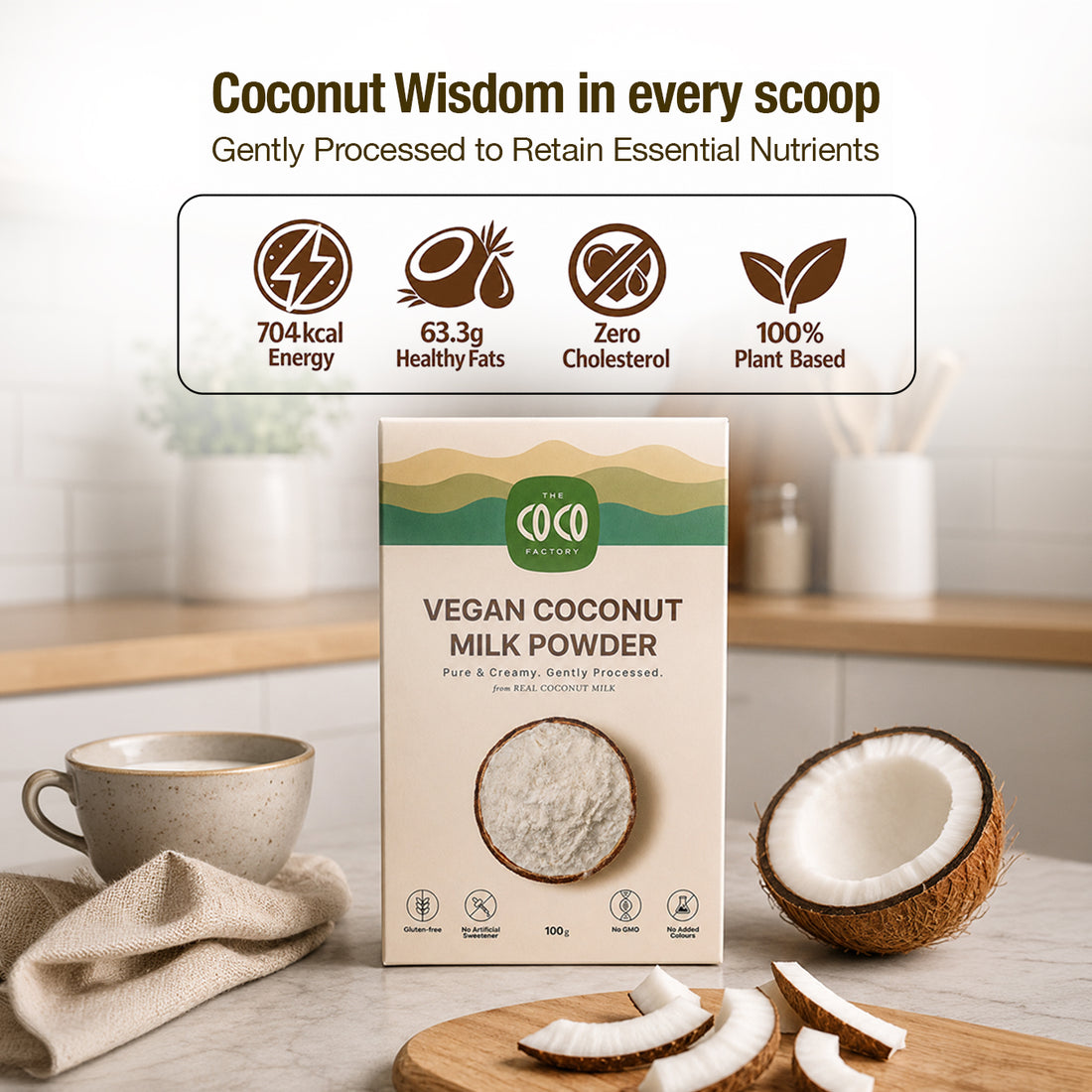 Vegan Coconut Milk Powder