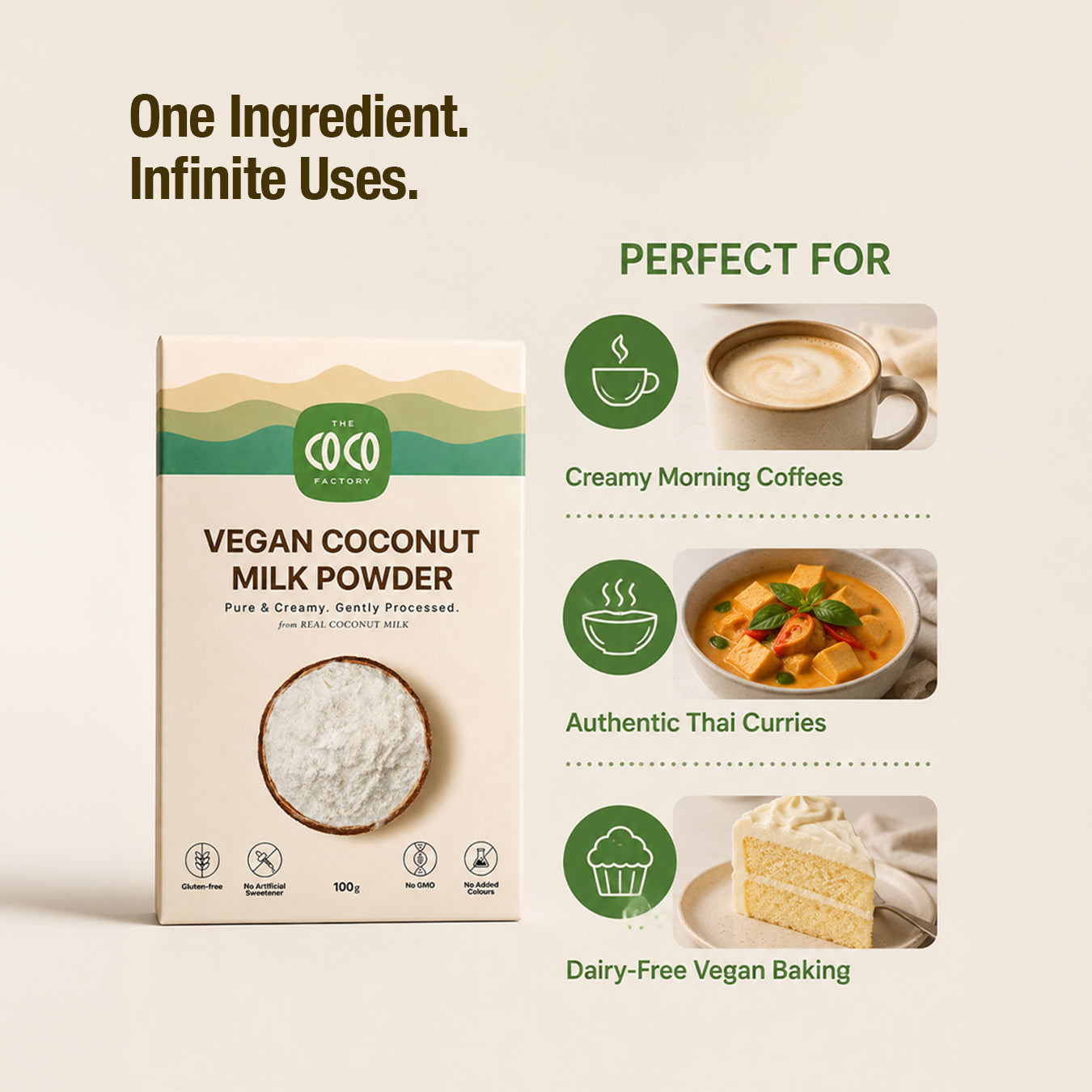 Vegan Coconut Milk Powder
