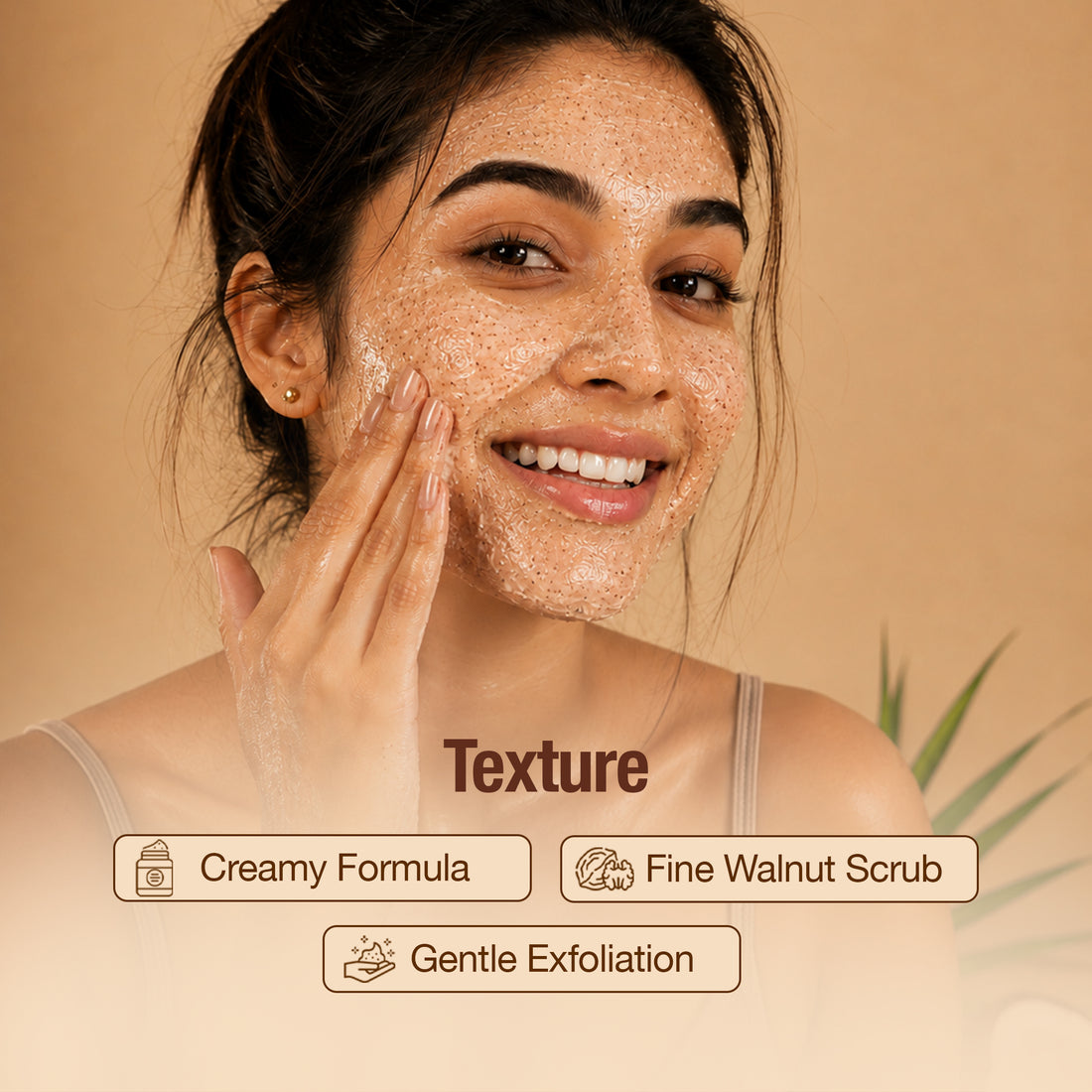 Coconut Cream Face Scrub
