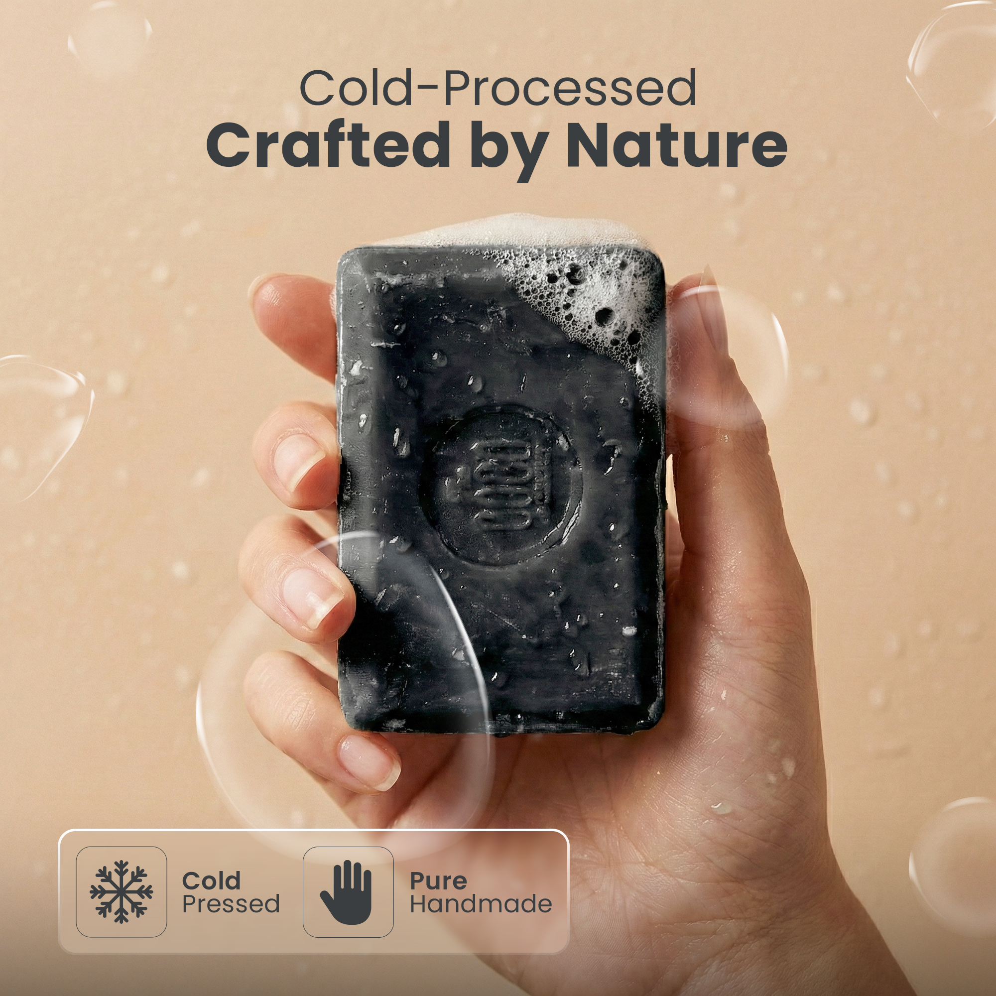 Coconut Charcoal Soap (Handmade)