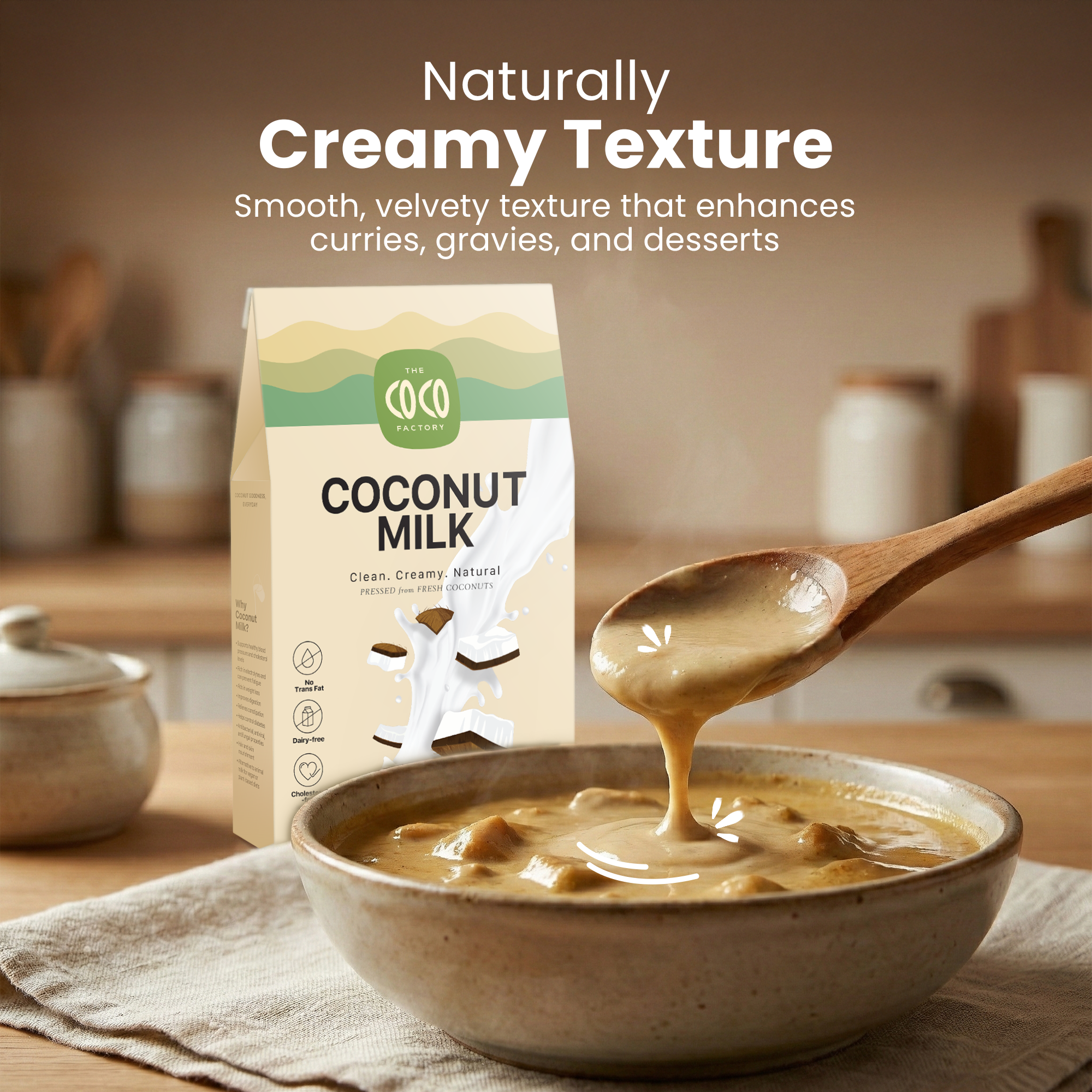 Coconut Milk- Thick and Creamy