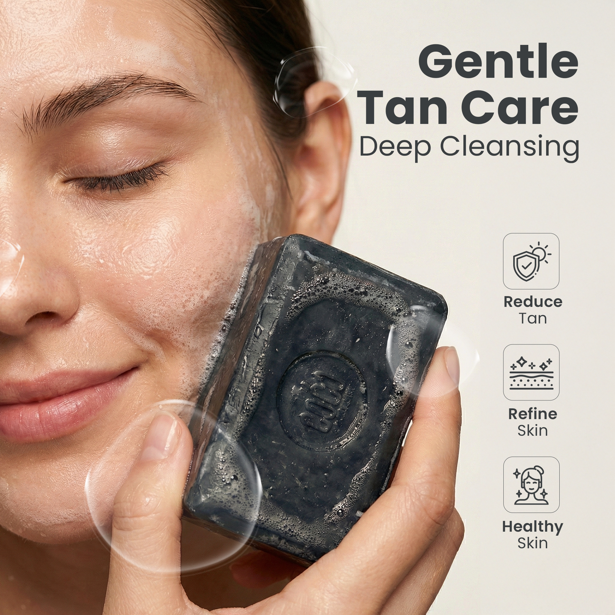 Coconut Charcoal Soap (Handmade)