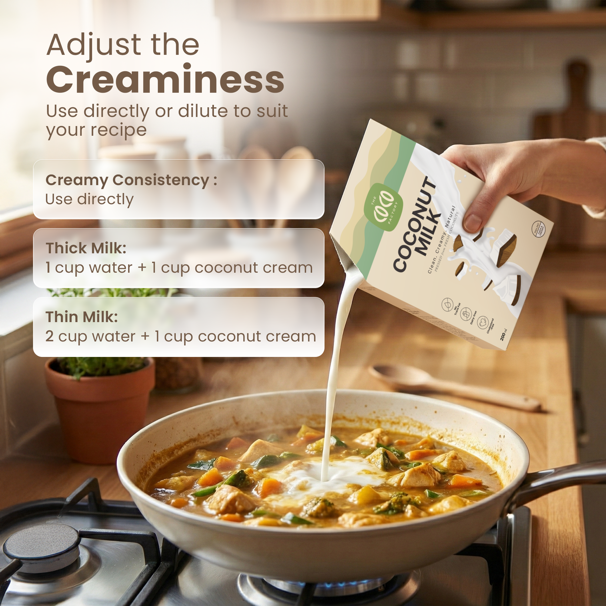 Coconut Milk- Thick and Creamy