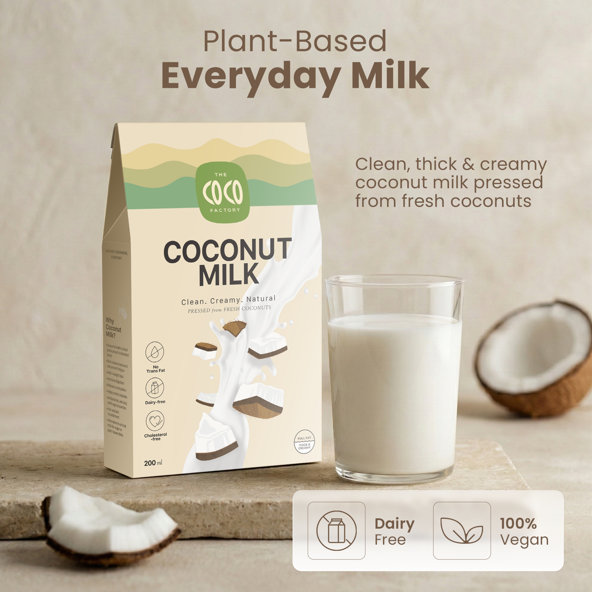 Coconut Milk- Thick and Creamy