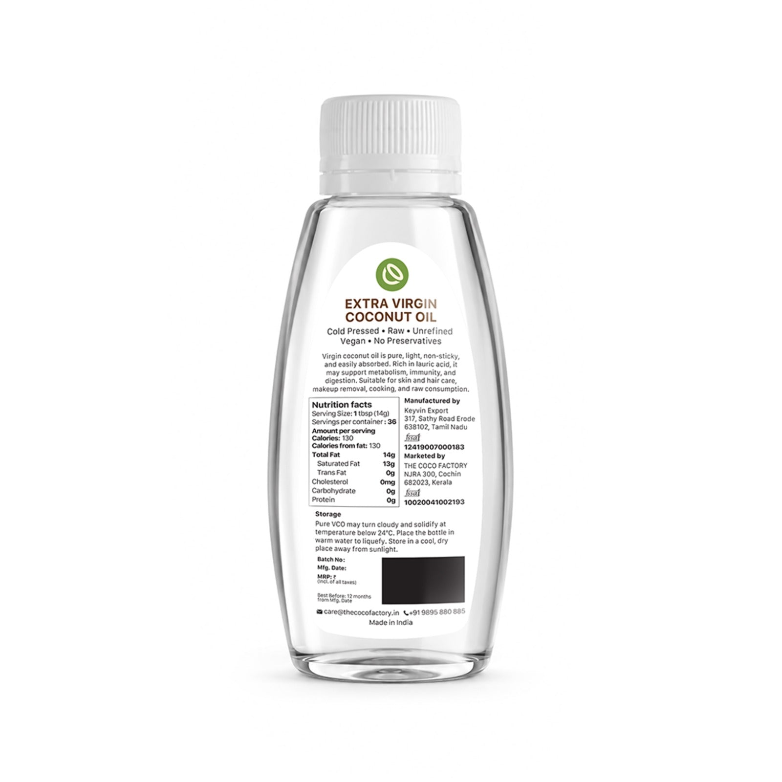Extra Virgin Coconut Oil