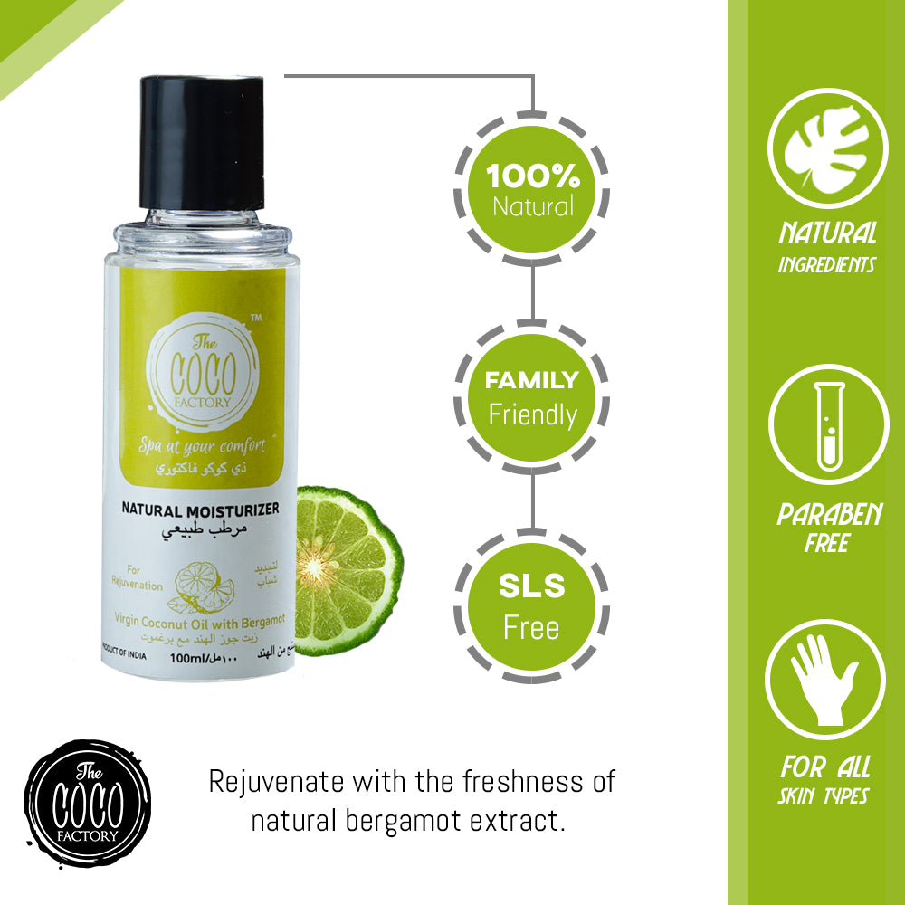 Virgin coconut oil with Bergamot