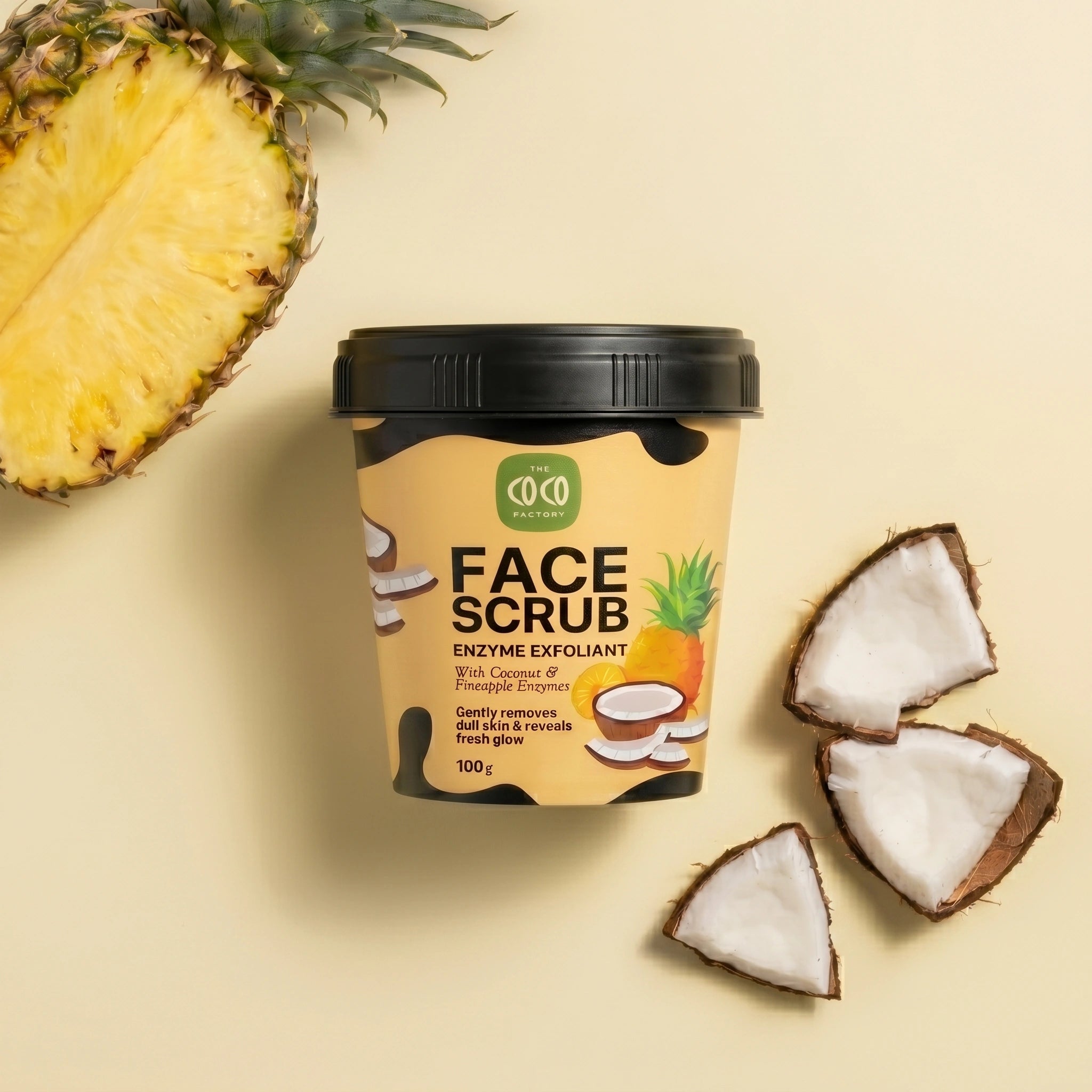 Coconut Pineapple Face Scrub