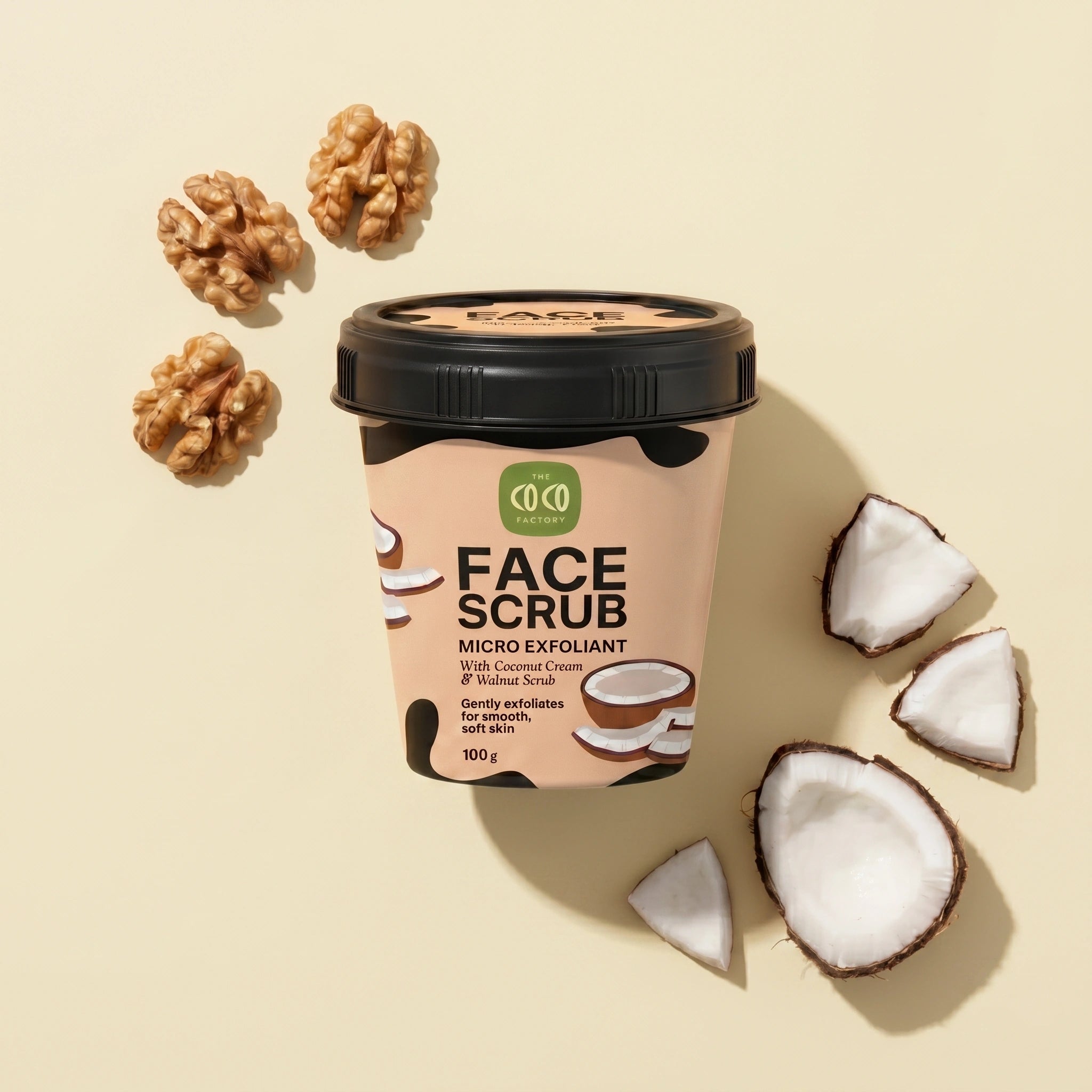 Coconut Cream Face Scrub