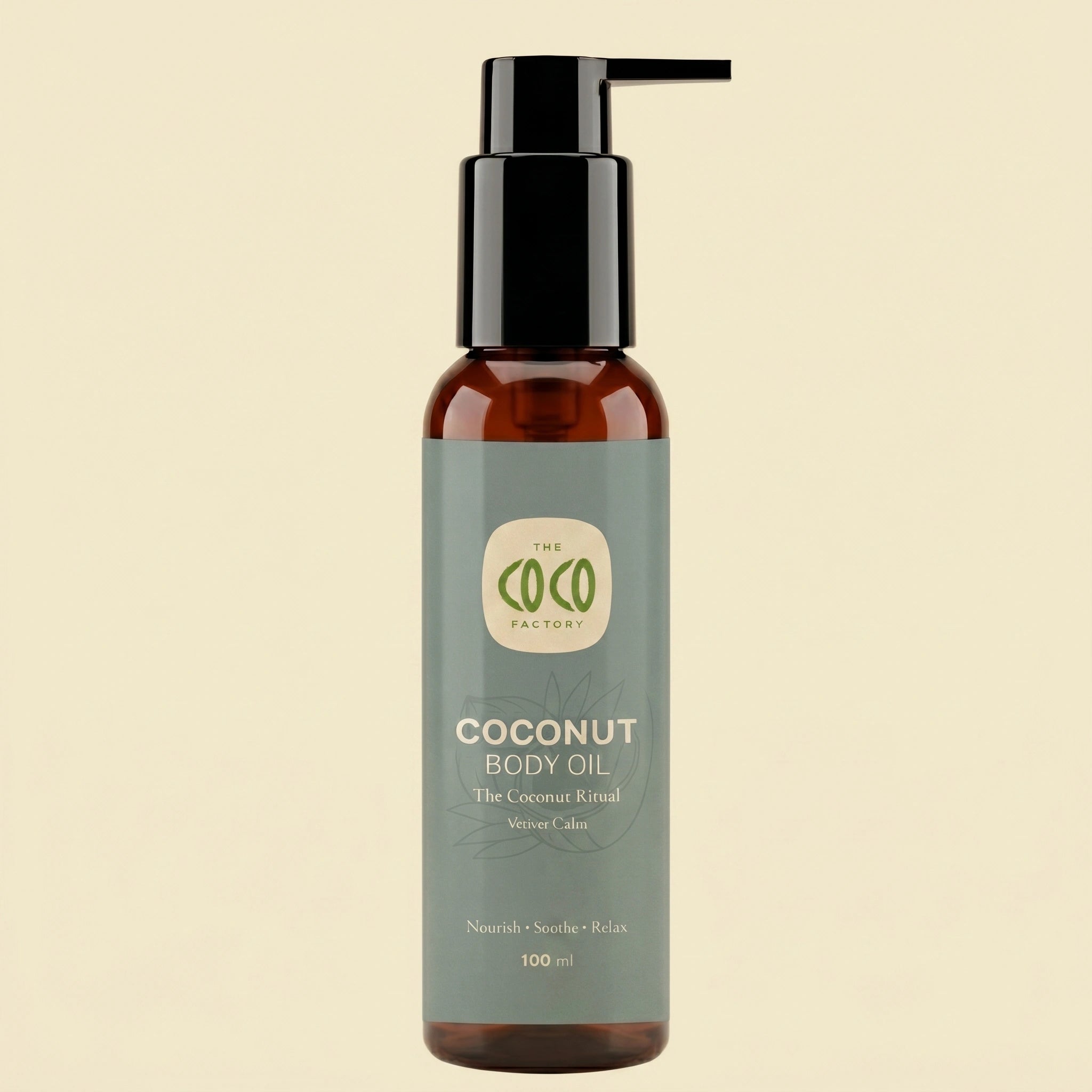 Body Oil – Virgin Coconut Oil + Vetiver